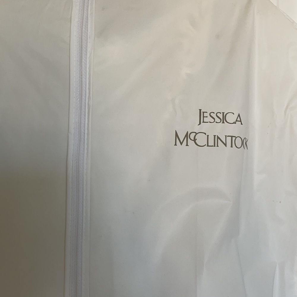 Jessica McClintock Cream Dress - Picture 7 of 8